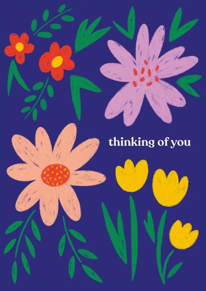 Thinking of you florals created by Jive Prints