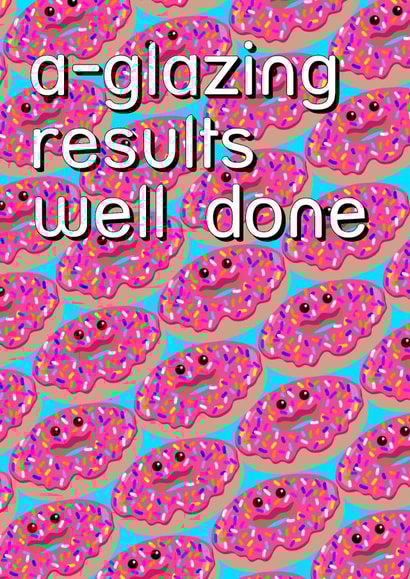 A-glazing exam results created by Lisa Allen