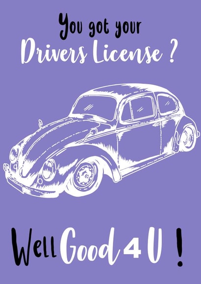 You got your drivers license? Well Good 4 U ! - Driving Test created by Mathura Rajaseelan