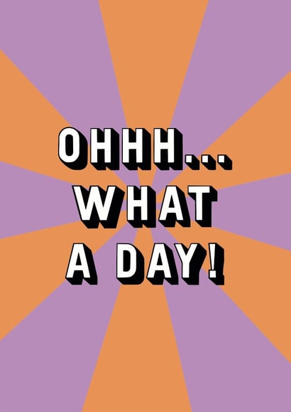 Ohhh what a day created by EJF Illustration