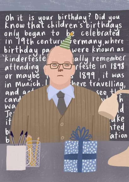 What We Do In The Shadows Birthday Card created by skeletondraw