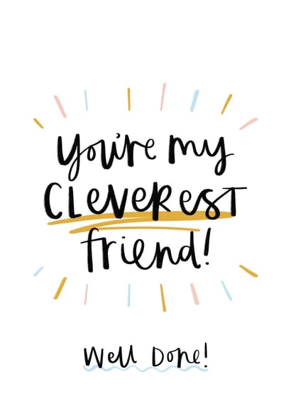 Bright And Bold Congratulations Card To Celebrate Exams, New Job Or Promotion created by Amy Writes