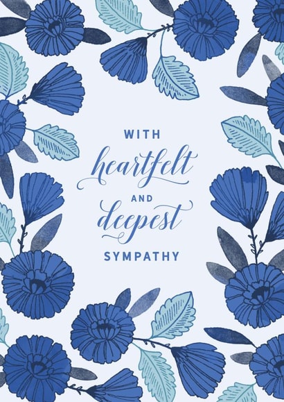 Deepest Sympathies created by Paper Raven Co.