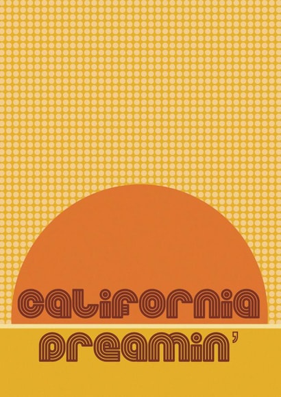 Mama's and the Papa's music themed card created by Kyra Slepowronski