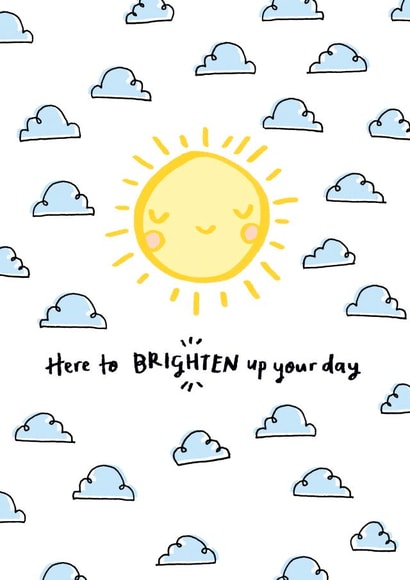 Cute sunshine card created by Katie Moody
