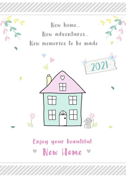 New Adventures, New home 2021 created by Little Letters with Love