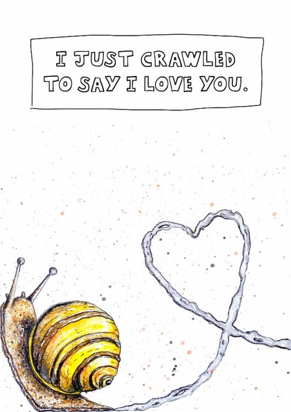 I love You, Valentine Bug Card created by JOKstudios