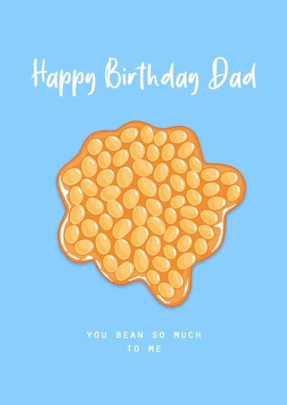 you bean so much to me dad  created by Back to the drawing board illustration 