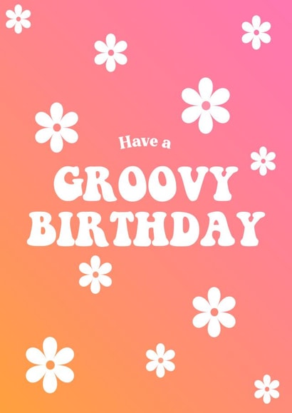 Have a Groovy Birthday created by Lauren Beth Designs