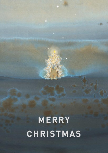 Cute Christmas Tree Christmas Card created by Yijing Li