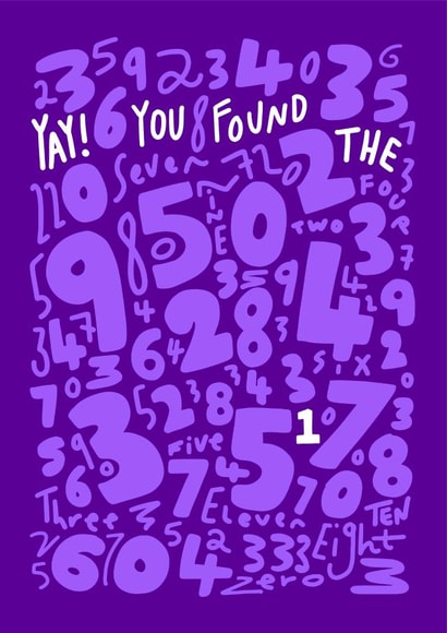 Yay! You Found The One, Wedding Congratulations created by Chloé Lawson