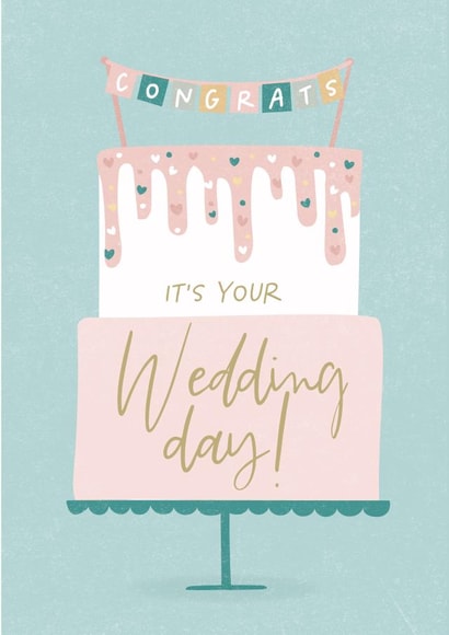 Wedding Day Cake Celebrations created by Percy & Pearl