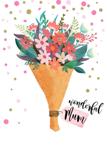 mum birthday card created by The Arty Apples Limited