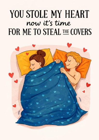 You Stole My Heart (And the Duvet) created by Swisa Creates