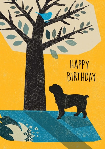 Cockapoo Birthday Card created by Rocket68