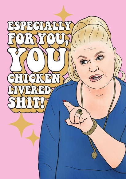 Chicken Livered Birthday created by Hey Huns It's Nicole