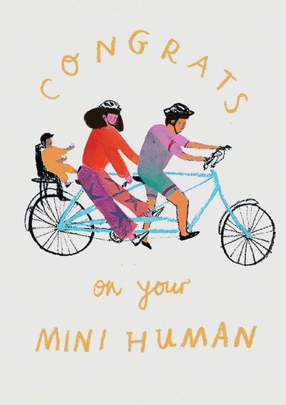 Congrats on your Mini Human created by Danielle Rhoda