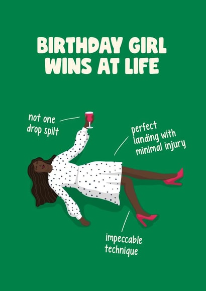 Birthday Girl Wins At Life 1001 created by Sassy Sarah