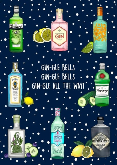 Gin-gle Bells! created by Poppy & Mabel