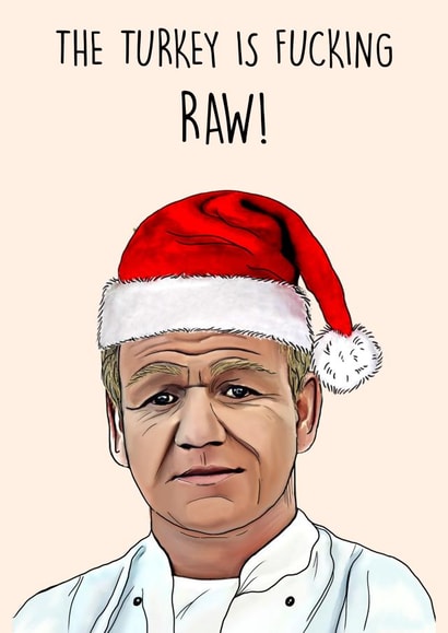 Gordon Ramsay Christmas created by Poppy & Mabel