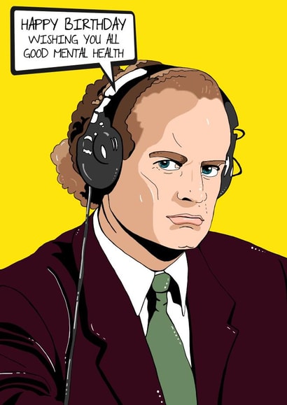 Frasier Crane Birthday Card created by Olivia Dimery