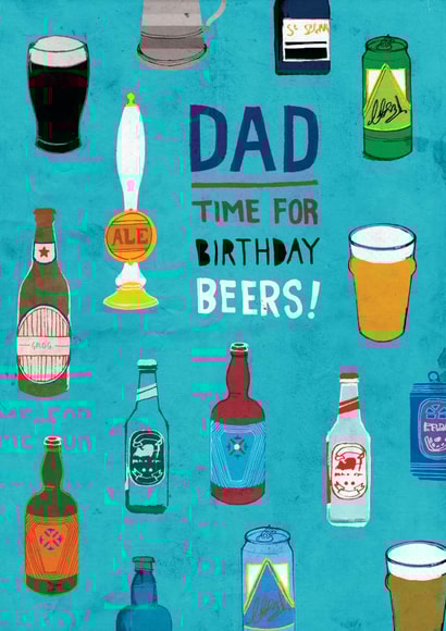 Dad birthday beers! created by Pencilface