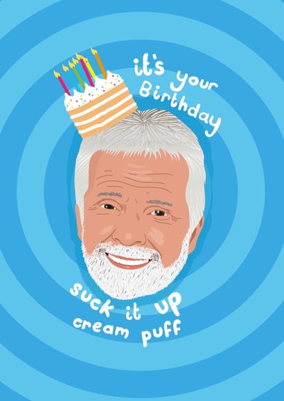 Captain Lee Below Deck Happy Birthday Card created by PonyChops