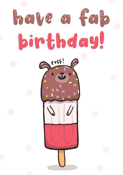 Fab Lolly Birthday Wishes created by Sarah-Anne Brown