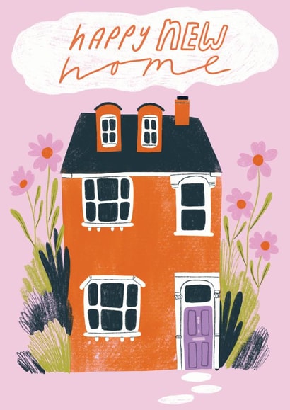 Traditional New Home Card - House - Happy New Home created by Joanna Clay Design