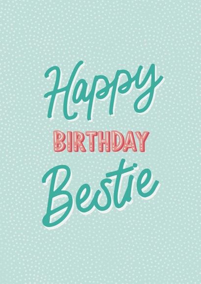 Birthday Bestie Card created by Amy V Packham Art