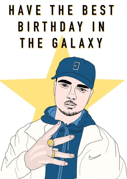 MC Grindah birthday card  created by Ain't It Fun