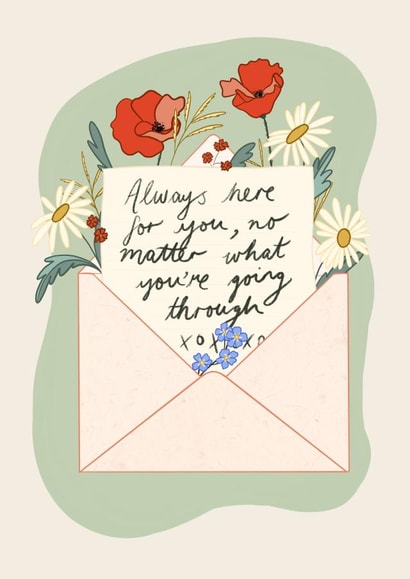 Here for You Letter created by Ink and Tot