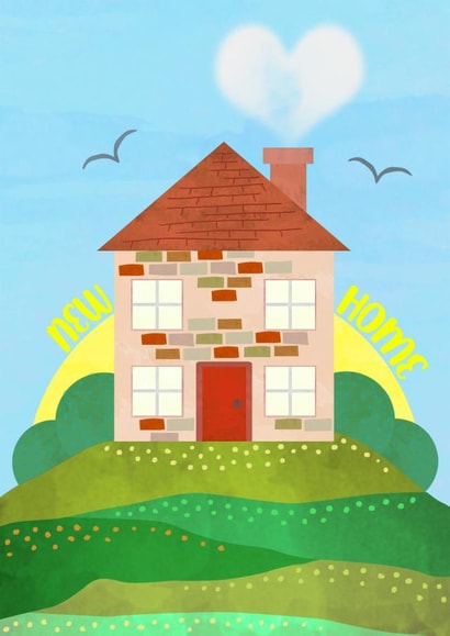 New Home card created by Susanna Jackson