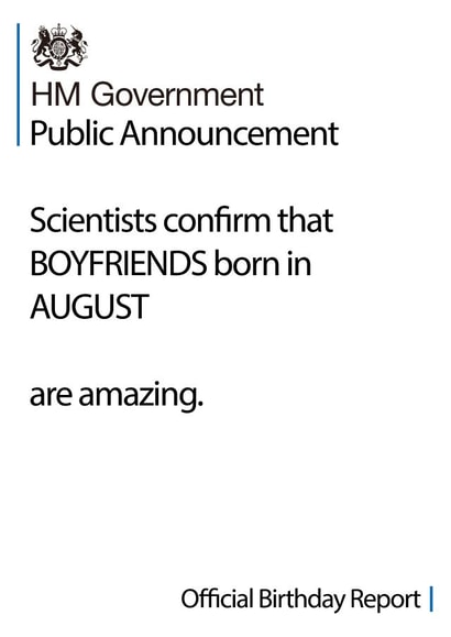 Boyfriend HM Government Announcement! created by Art Thunderclap