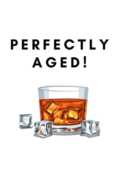 perfectly aged created by cardsopia