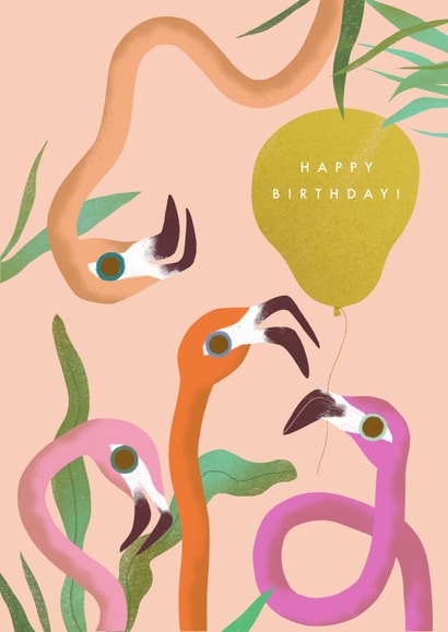 Fabulous Flamingo Birthday created by OnlyTiny