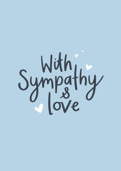 With Sympathy & Love Card created by Fliss Muir