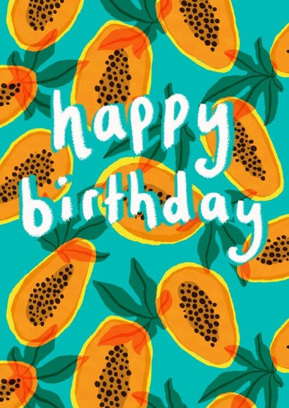 Papaya Birthday  created by Salty Siren Studios 