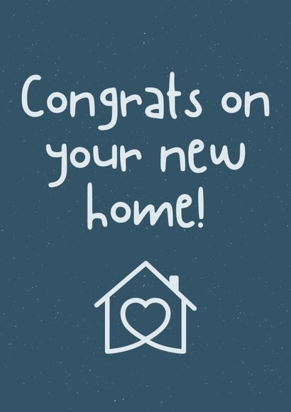 New Home Card - Congrats on your new home! created by A Bee's Designs