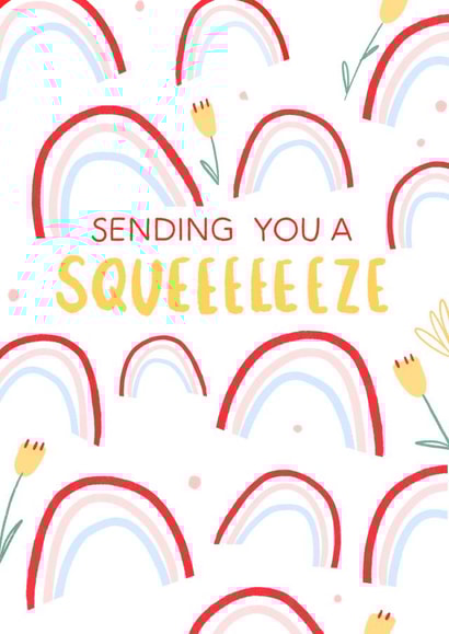Sending you a squeeze card created by Leah Alefounder Illustrations