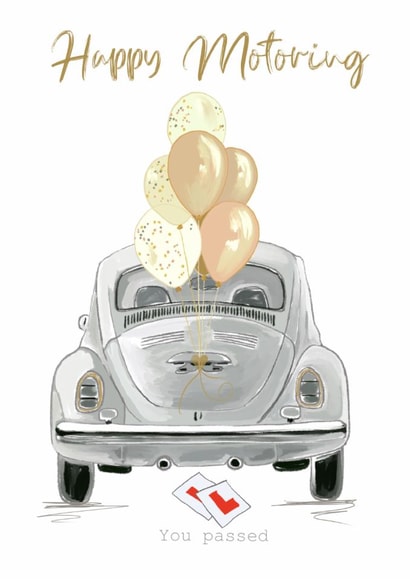 Happy Motoring created by Leanne Mullen