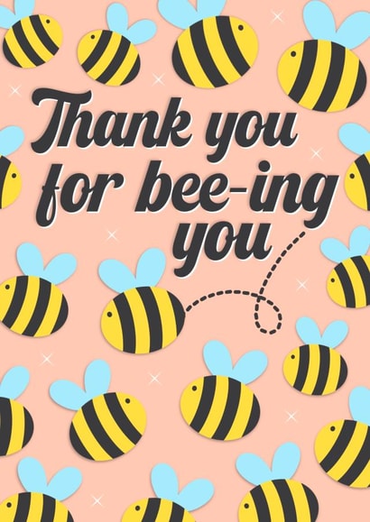 Thank you gratitude card created by The Girl Next Draw Cards