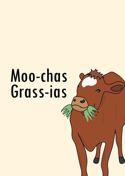 Spanish Thank you card created by Vaishnavi D