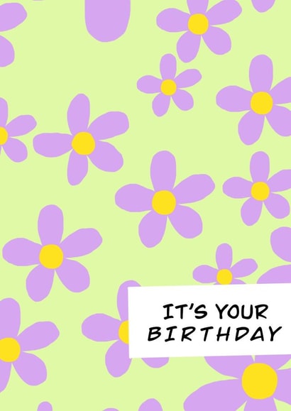 Happy birthday card. It is your birthday  created by Ainur 