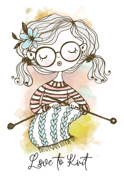 Love to Knit, Celebration Card created by Millymoo