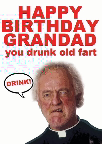 Grandad Father Jack Birthday Card created by Niall Davies