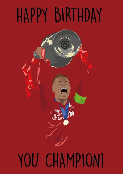 Birthday of Champions, Liverpool FC Card created by itsmrbatch