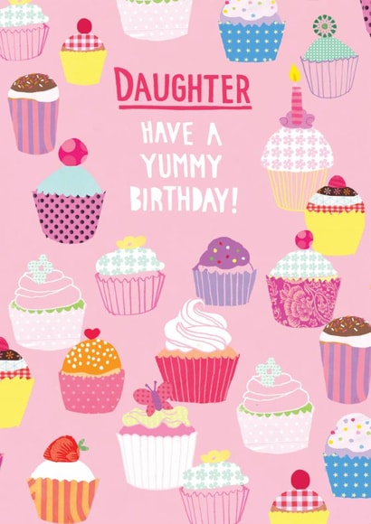 Daughter, Yummy birthday! created by Pencilface