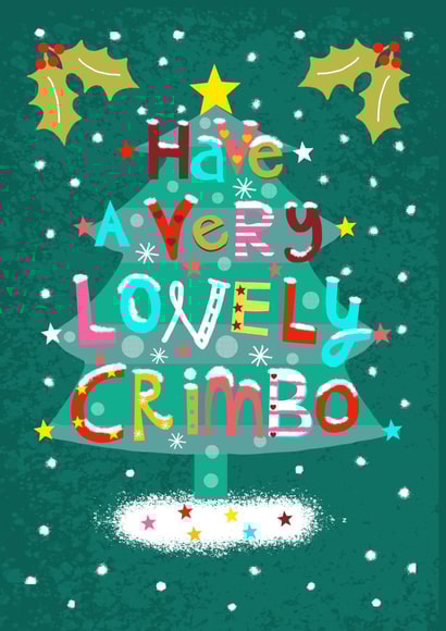 Lovely Crimbo Christmas Tree created by Lindsay loves to draw