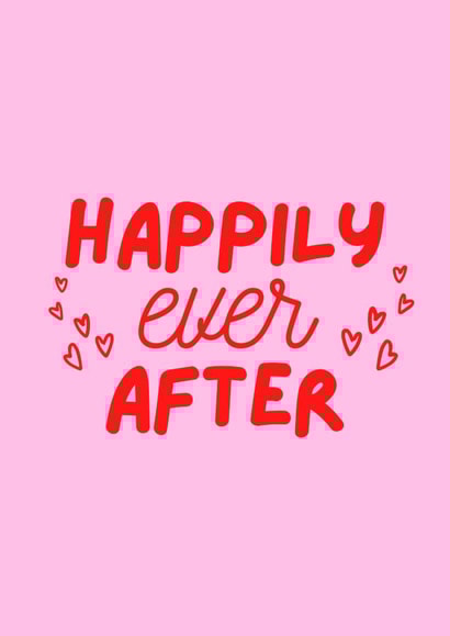 Wedding card / happy wedding day / married created by Paper Party Cards